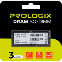 Модуль пам'яті для ноутбука SoDIMM DDR3 4GB 1600 MHz Prologix (PRO4GB1600D3S) Diawest