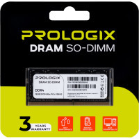 Модуль пам'яті для ноутбука SoDIMM DDR4 16GB 3200 MHz Prologix (PRO16GB3200D4S) Diawest