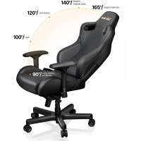 Крісло ігрове Anda Seat Kaiser 2 Black Size XL (AD12XL-07-B-PV-B01) Diawest
