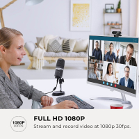 Веб-камера AVerMedia Live Streamer CAM PW310P Full HD Black (40AAPW310AVS) Diawest