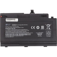 Акумулятор до ноутбука HP ZBook 17 G4 (AA06XL) 11.4V 8300mAh PowerPlant (NB462193) Diawest