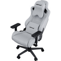 Крісло ігрове Anda Seat Kaiser Frontier XL Grey Linen Fabric (AD12YXL-17-G-F) Diawest