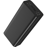 Батарея універсальна Baseus Amblight 30000mAh PD3.0/65W, QC3.0, Type-C, 4*USB (PPLG000101) Diawest