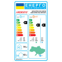 Кондиціонер Ardesto ACM-07INV-R32-WF-AG-S Diawest