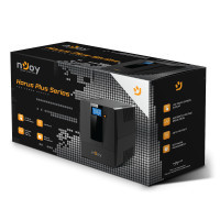 Пристрій безперебійного живлення nJoy Horus Plus 800 USB (PWUP-LI080H1-AZ01B) Diawest