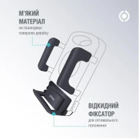 Універсальний автотримач Piko Holder M01LF (1283126578199) Diawest