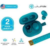 Навушники Jlab JBuds Mini Aqua Teal (IEUEBJBMINIRAQUA124) Diawest