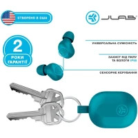 Навушники Jlab JBuds Mini Aqua Teal (IEUEBJBMINIRAQUA124) Diawest