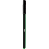 Ручка кулькова Yes Triangular Black 0,7 мм синя (412102) (продається по 25 шт) Diawest