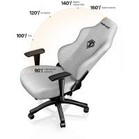Крісло ігрове Anda Seat Phantom 3 Size L Grey (AD18Y-06-G-F) Diawest
