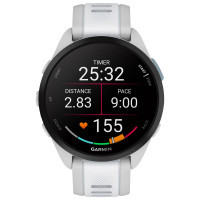 Смарт-годинник Garmin Forerunner 165 Music, Mist Grey/Whitestone, GPS (010-02863-31) Diawest