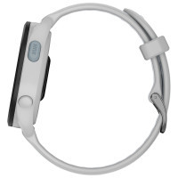 Смарт-годинник Garmin Forerunner 165 Music, Mist Grey/Whitestone, GPS (010-02863-31) Diawest
