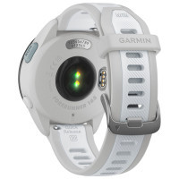 Смарт-годинник Garmin Forerunner 165 Music, Mist Grey/Whitestone, GPS (010-02863-31) Diawest