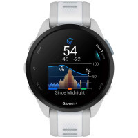 Смарт-годинник Garmin Forerunner 165 Music, Mist Grey/Whitestone, GPS (010-02863-31) Diawest