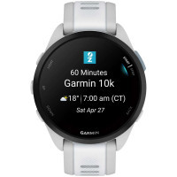 Смарт-годинник Garmin Forerunner 165 Music, Mist Grey/Whitestone, GPS (010-02863-31) Diawest