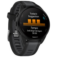 Смарт-годинник Garmin Forerunner 165 Music, Black/Slate Grey, GPS (010-02863-30) Diawest