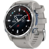 Смарт-годинник Garmin Descent Mk3, 43mm, Passvtd Steel/Fog Gry, Dive Computer, GPS дайвінг комп'ютер (010-02753-04) Diawest