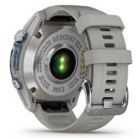 Смарт-годинник Garmin Descent Mk3, 43mm, Passvtd Steel/Fog Gry, Dive Computer, GPS дайвінг комп'ютер (010-02753-04) Diawest