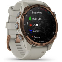 Смарт-годинник Garmin Descent Mk3i, 43mm, SKF12 PVD Ti/Fr Gry, Dive Computer, GPS дайвінг комп'ютер (010-02753-14) Diawest