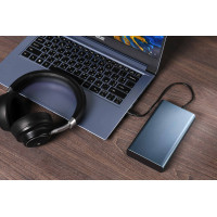 Батарея універсальна 2E 24000mAh PD, QC 100W Steel (2E-PB2502-STEEL) Diawest