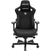 Крісло ігрове Anda Seat Kaiser 3 Fabric Size L Black (AD12YDC-L-01-B-CF) Diawest