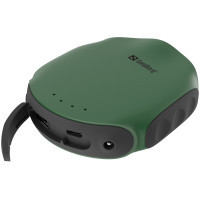 Батарея універсальна Sandberg 10000mAh, Survivor, USB*2, міні-компас, міні-ліхтарик (420-60) Diawest