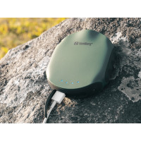 Батарея універсальна Sandberg 10000mAh, Survivor, USB*2, міні-компас, міні-ліхтарик (420-60) Diawest