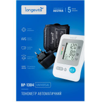 Тонометр Longevita Авт.вимір.артер.тиску LONGEVITA BP-1304 Авт.вимір.артер.тиску (BP-1304) Diawest