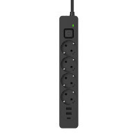 Мережевий фільтр живлення ColorWay CW-CHE432PDB, 4 розетки/3USB 2M (CW-CHE432PDB) Diawest