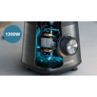 Блендер Philips стаціонарний Series 5000, 1200Вт, чаша-2000мл, скло, склянка в ко (HR3041/00) Diawest