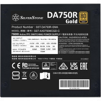 Блок живлення Silver Stone 750W Decathlon (SST-DA750R-GMA) Diawest