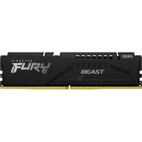Модуль пам'яті для комп'ютера DDR5 32GB (2x16GB) 6000 MHz Beast Black XMP Kingston Fury (ex.HyperX) (KF560C30BBK2-32) Diawest
