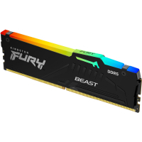 Модуль пам'яті для комп'ютера DDR5 16GB 6400 MHz Beast RGB XMP Kingston Fury (ex.HyperX) (KF564C32BBA-16) Diawest
