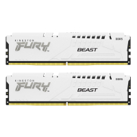 Модуль пам'яті для комп'ютера DDR5 64GB (2x32GB) 6400 MHz Beast White EXPO Kingston Fury (ex.HyperX) (KF564C32BWEK2-64) Diawest
