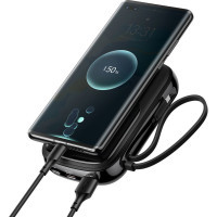 Батарея універсальна Baseus Qpow 20000mAh 20W PD/3.0 QC/3.0 USB+TypeC+Lightning (PPQD-H01 / 1283126558948) Diawest