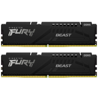 Модуль пам'яті для комп'ютера DDR5 32GB (2x16GB) 6800 MHz Beast Black EXPO Kingston Fury (ex.HyperX) (KF568C34BBEK2-32) Diawest