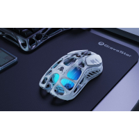 Мишка GravaStar Mercury M1 Pro magnesium alloy body BT/WL/USB-A 4K RGB Battle-Worn (GRAVASTARM1PRO_WSM) Diawest