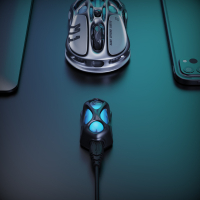 Мишка GravaStar Mercury M1 Pro magnesium alloy body BT/WL/USB-A RGB Gunmetal Gray (GRAVASTARM1PRO_GRY) Diawest