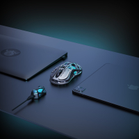Мишка GravaStar Mercury M1 Pro magnesium alloy body BT/WL/USB-A RGB Gunmetal Gray (GRAVASTARM1PRO_GRY) Diawest