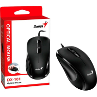 Мишка Genius DX-101 USB Black (31010026400) Diawest