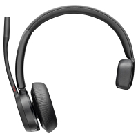 Навушники Poly Voyager 4310-M USB-A/Bluetooth з адаптером BT700 Black (77Y91AA) Diawest