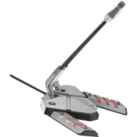 Мікрофон Vertux Streamer-3 LED USB Grey (streamer-3.grey) Diawest