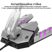 Мікрофон Vertux Streamer-3 LED USB Grey (streamer-3.grey) Diawest