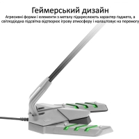 Мікрофон Vertux Streamer-3 LED USB Grey (streamer-3.grey) Diawest