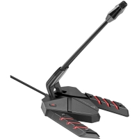 Мікрофон Vertux Streamer-3 LED USB Black (streamer-3.black) Diawest