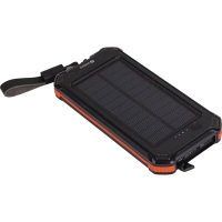 Батарея універсальна Sandberg 10000 mAh, Solar:5V/250mA, power-through, IP54, flashlight (420-72) Diawest