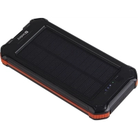 Батарея універсальна Sandberg 10000 mAh, Solar:5V/250mA, power-through, IP54, flashlight (420-72) Diawest