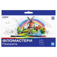 Фломастери Kite Dogs 24 кольора (K-456) Diawest
