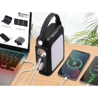 Батарея універсальна Sandberg 20000mAh PD/20W, динамо-зарядка, power-through, flashlight (420-79) Diawest