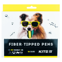 Фломастери Kite Dogs 18 кольорів (K22-448*спец) Diawest